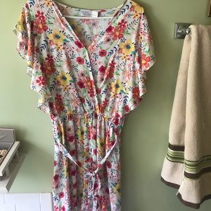 Floral Summer Shorts one piece